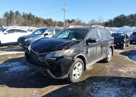 2014 Toyota Rav4 Le z USA, uszkodzony, nr VIN 2T3BFREVXEW193809